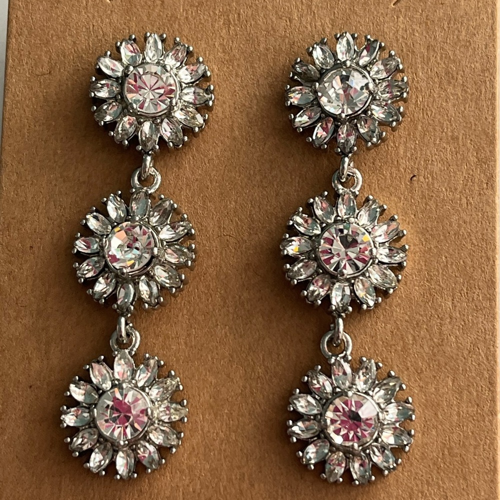 Kate Spade Estate Garden Exquisite Linear Earrings - Picture 3 of 4